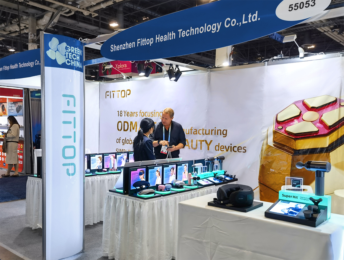 FITTOP Shines at 57th CES with Tech-Enhanced Skincare Innovations